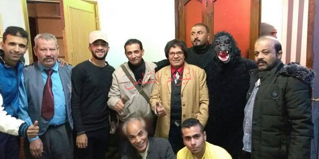 ياسر حسانين يصورحاليا برنامج الكاميرا ا555