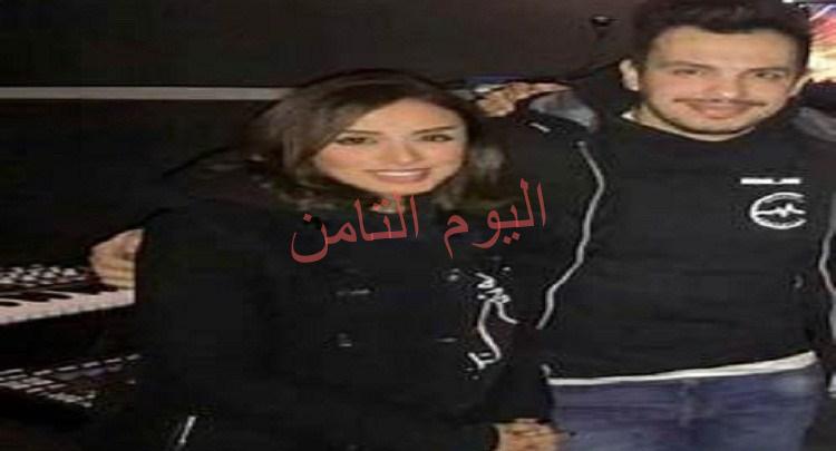 قبلة انغام لزوجها الموزع احمد ابراهيم تشعل مواقع التواصل الاجتماعي