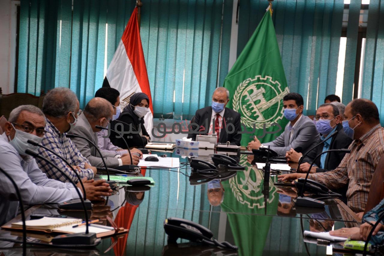 محافظ القليوبية :رفع درجة الاستعداد القصوى بمرافق المحافظة. ومنع شوادر الماشيه