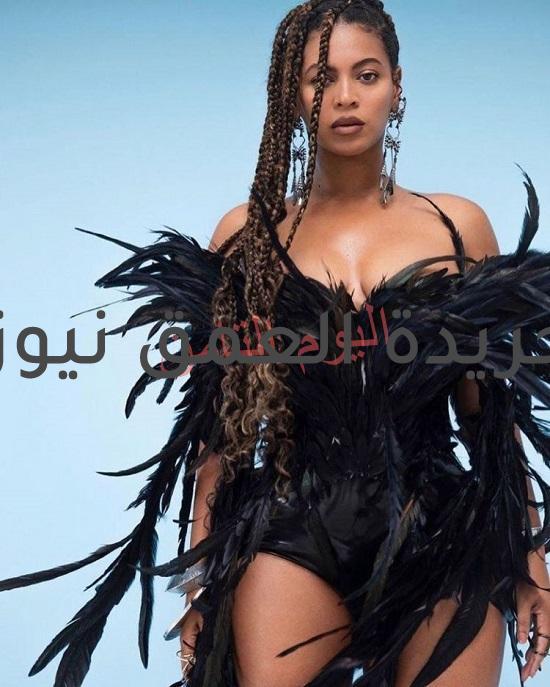 بيونسيه بجمبسوت من الريش بتوقيع مصمم أزياء سعودى.. صنع يدويًا فى 70 ساعة