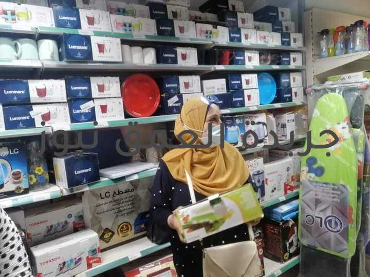 حملة تموينية مكبره للمرور على المحلات التجارية والمحلات العامه