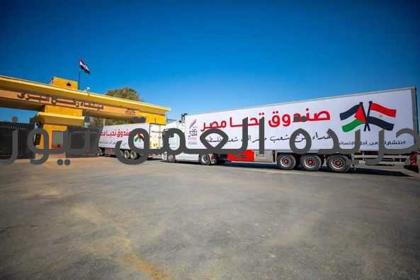 بيان ل صندوق تحيا مصر بشأن توصيل المساعدات المصرية لأشقاء الفلسطنيين