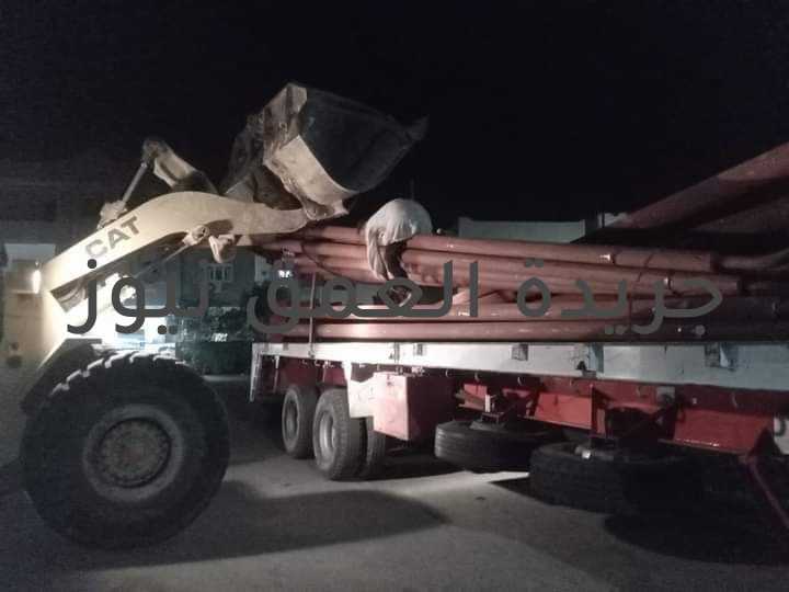 تطوير الشوارع الفرعية والرئيسية بالقصير.. 