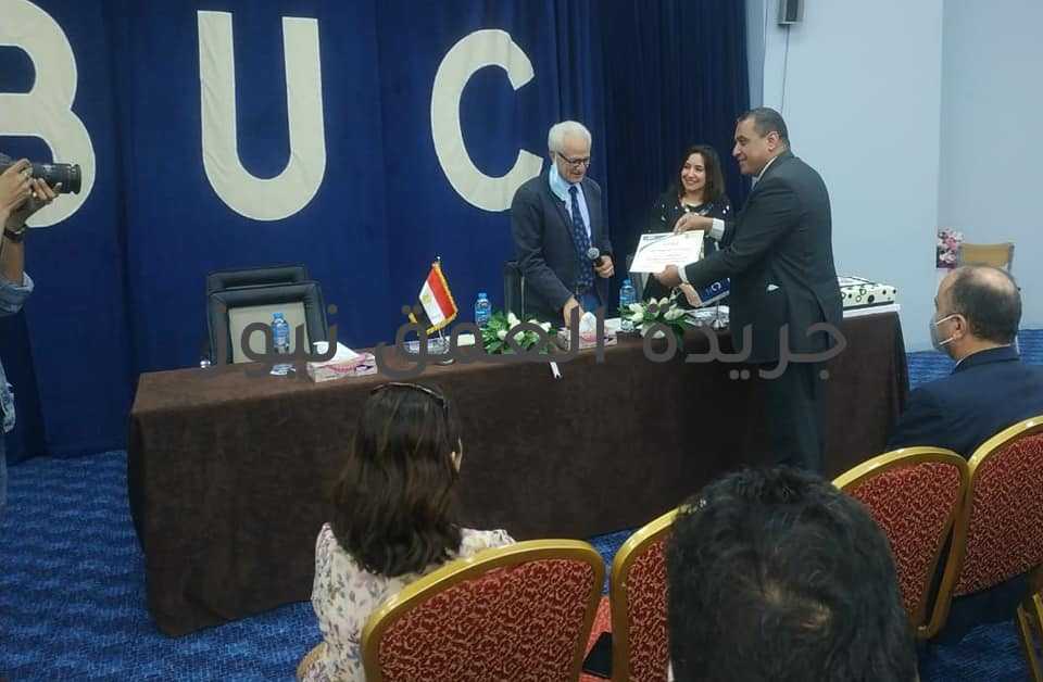 طلاب بدر ينظمون حملة "شكراً" تقديراً لجهود العاملين بالجامعة