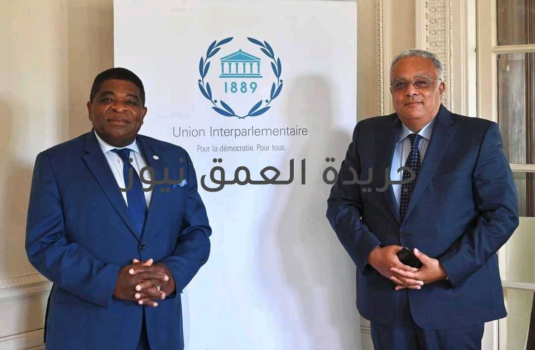مندوب مصر بالأمم المتحدة بجنيف يبحث الاستعدادات للمؤتمر الدولي الخامس لرؤساء البرلمانات
