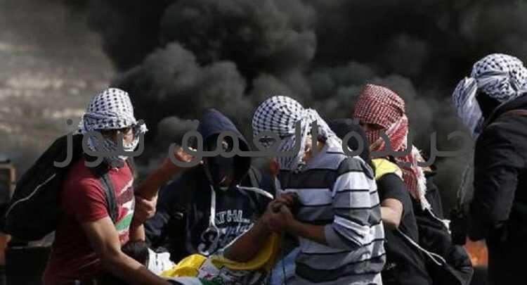 إصابة 10 فلسطينيين في اشتباكات مع الجيش الإسرائيلي عند حدود غزة