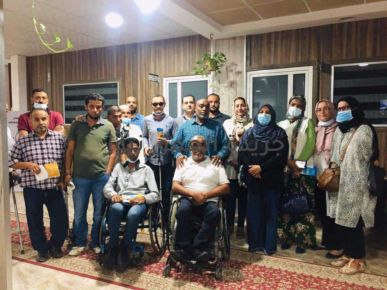 حركة المستقبل الليبية تؤكد دعمها للأشخاص في وضعية إعاقة في مشاركتهم في صنع القرار الوطني