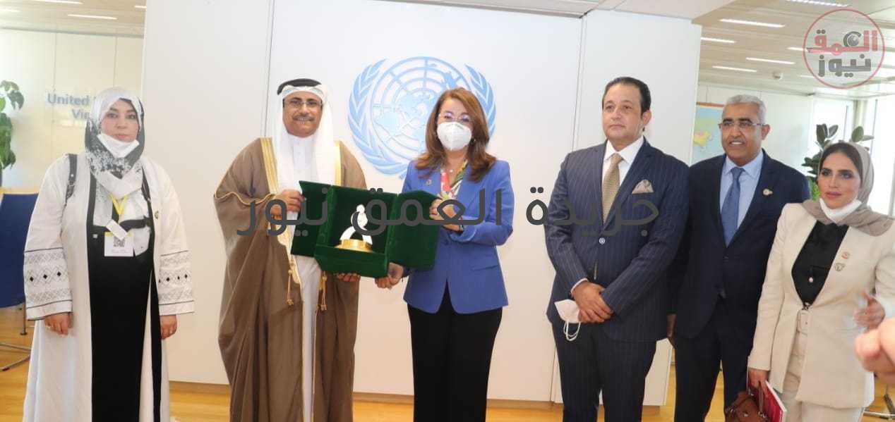 "العسومي" يوقع أول اتفاقية من نوعها بين البرلمان العربي والأمم المتحدة