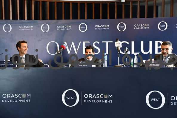 *وزير الرياضة يضع حجر أساس إنشاء نادي O west Club بمدينة ٦ أكتوبر *