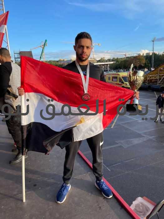 إنجاز تاريخي في اول مشاركة لمنتخب ستريت وورك أوت بفوز جمال احمد بفضية العالم في strength