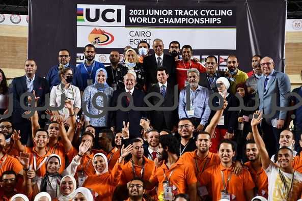 وزير الرياضة يحضر ختام بطولة العالم للدراجات