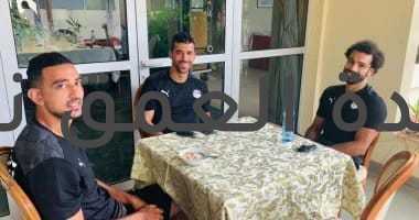 محمد صلاح يحمل شارة قيادة المنتخب أمام الجابون الليلة