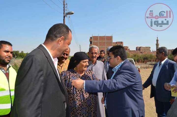 نائب المحافظ "يتابع مستجدات الموقف التنفيذي لمشروعات"حياة كريمة"بطنسا بني مالو