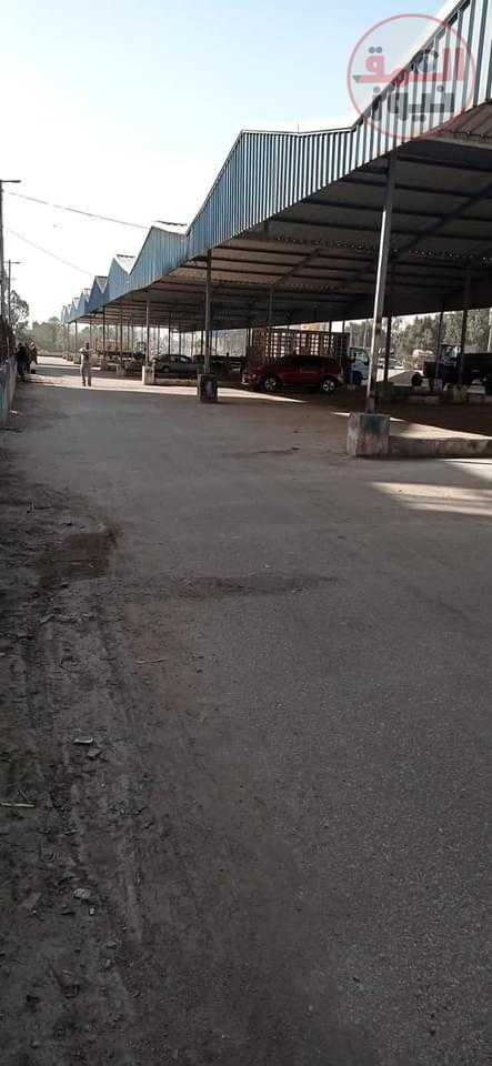 بدء التشغيل التجريبي لموقف شربين الجديد للسيارات