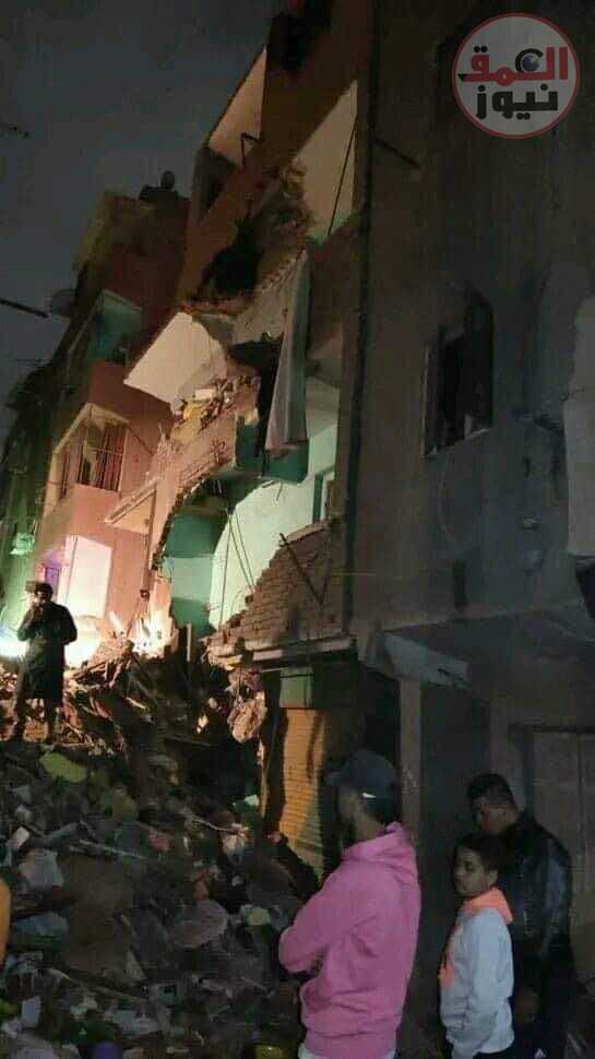 عاجل :مصرع 3 أشخاص وإصابة 2 آخرين في إنهيار عقار بمنطقة إمبابة العمق نيوز
