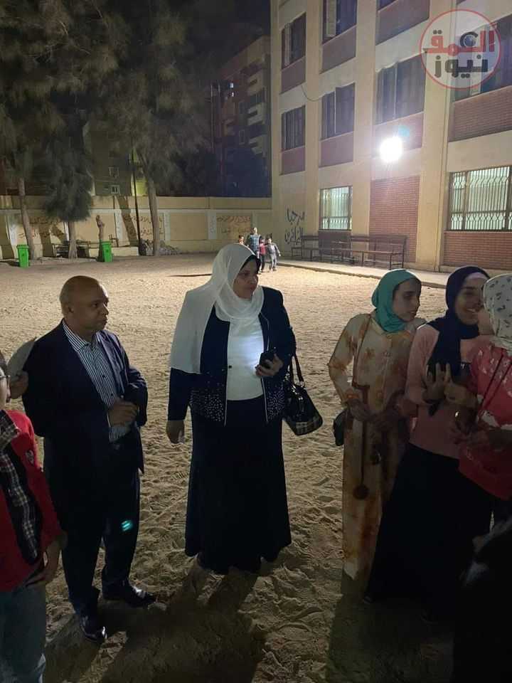 جولة ميدانية ليلية لمدير مديرية التربية والتعليم بالفيوم.