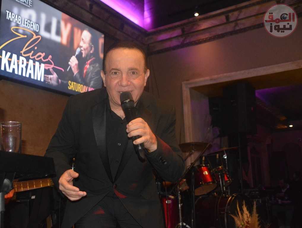 سيد الطرب الياس كرم في ليلة تاريخية من الفن والطرب الأصيل في أجمل حفلات مدينة لوس أنجلوس(العمق نيوز)