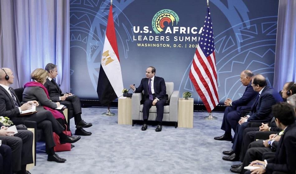 سد النهضة وقارة إفريقيا.. تفاصيل لقاء السيسي ووزير الخارجية الأمريكي