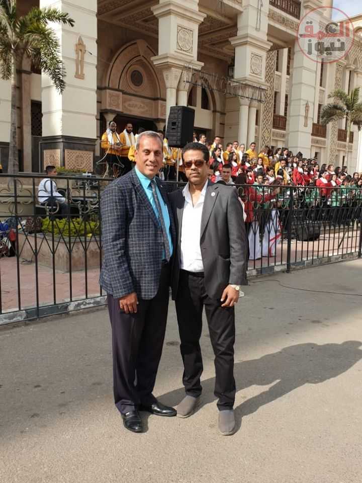 دكتور ياسر كمال من داخل الكاتدرائيه المرقسيه بالعباسيه(العمق نيوز)