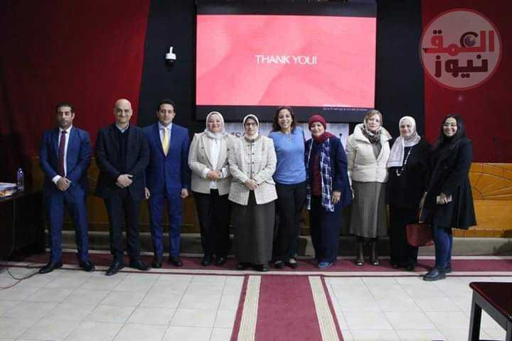 مشروعات تخرج قسم العلاقات العامة والإعلام بجامعة MSA تبهر وفد محافظة الفيوم