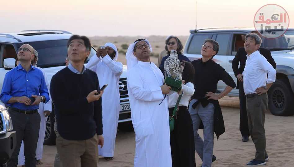 تعزيز برامج الصداقة والتبادل الطلابي والتعاون الثقافي القائم بين الصقّارين الإماراتيين واليابانيين