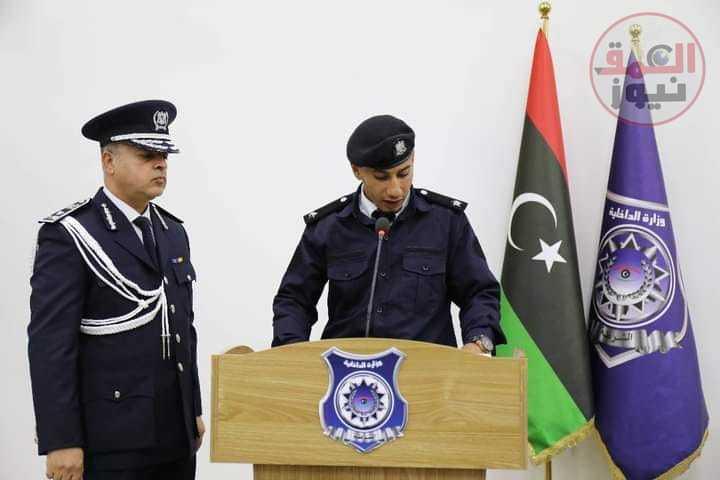 وزير داخلية ليبيا يلتقي خريجي الدفعة 36 من كلية ضباط الشرطة