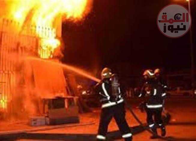 النيابة تأمر بندب المعمل الجنائي لفحص حريق بمصنع قطن