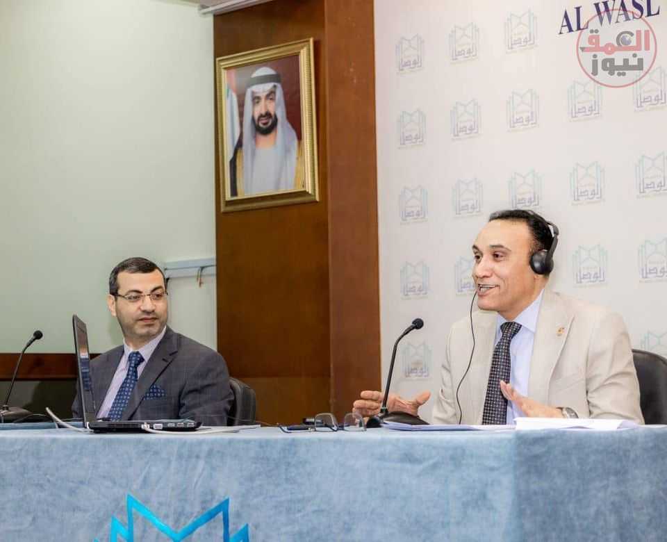 أمير الشعراء "علاء جانب" يناقش رسالة ماجستير في تخصص الأدب والنقد بدولة الإمارات