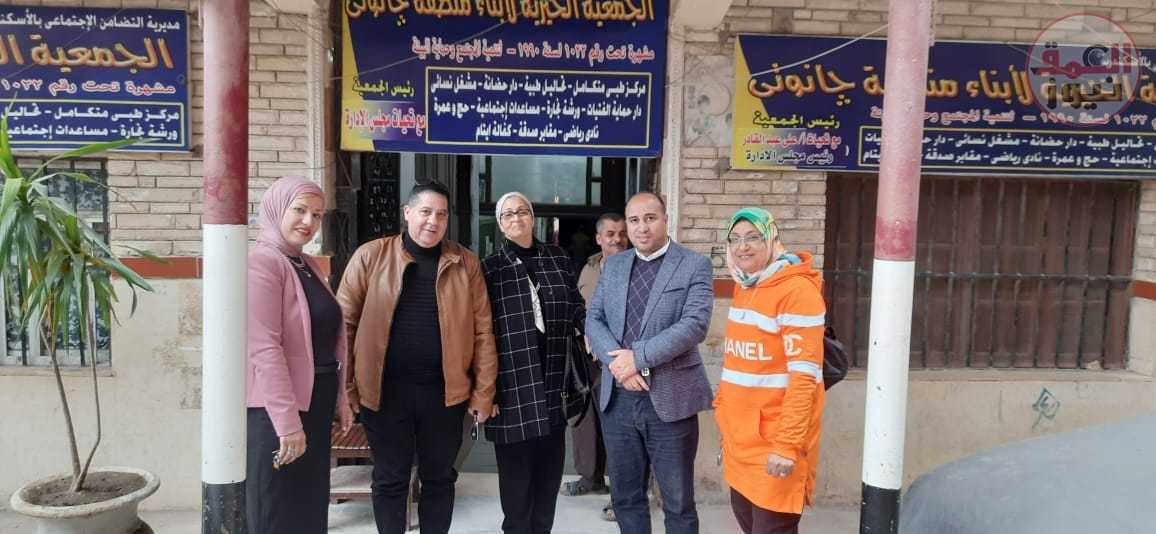 وفد المركز العربي الأوروبي يزور دار جانوتي لرعاية الأيتام بالإسكندرية