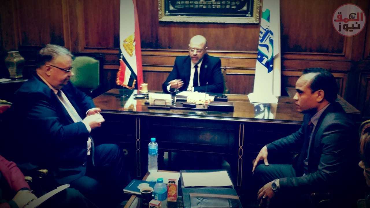 رئيس الاتحاد العام لنقابات عمال مصر يلتقى وفد مكتب منظمة العمل الدولية بالقاهرة