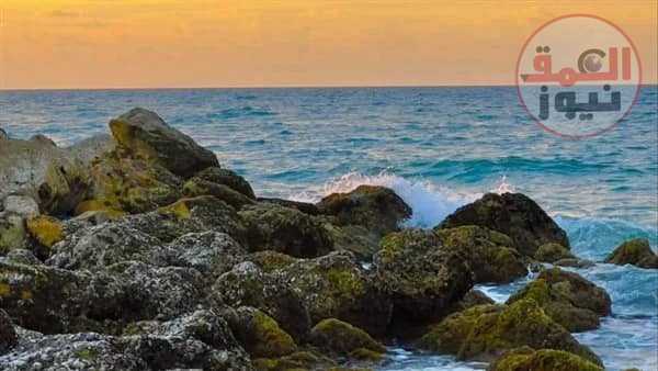 تراجع ظاهرة انحسار البحر على المدن الساحلية بمحافظة شمال سيناء