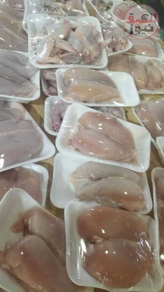 توزيع لحوم ودجاج ومواد غذائية على ٢٠ الف أسرة فقيرة بقيمة 750 الف جنية في دمياط