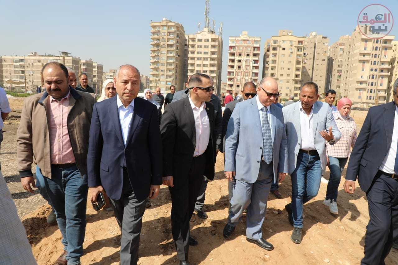 العاصمة زيادة الرقعة الخضراء إنشاء حديقة بمساحة ٥ فدان بموقف الحى العاشر الجديد بميدان الواحة بحى شرق مدينة نصر