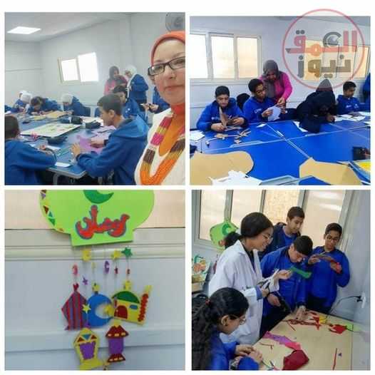 فرحة رمضان في مدرسة we للاتصالات بالاسكندرية