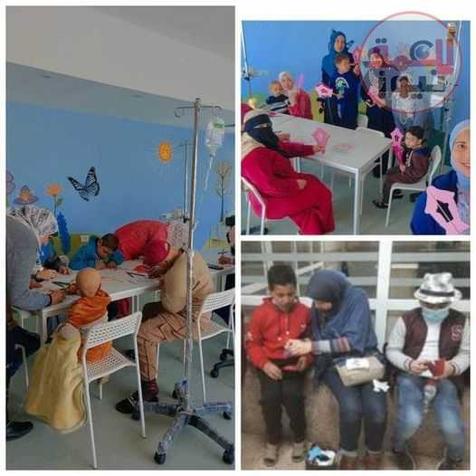 ثقافة الطفل تحتفل بأعياد مارس في مستشفيات الاسكندرية