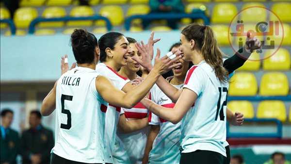 سيدات طائرة الزمالك يهزمن سموحة في نصف نهائي الدوري
