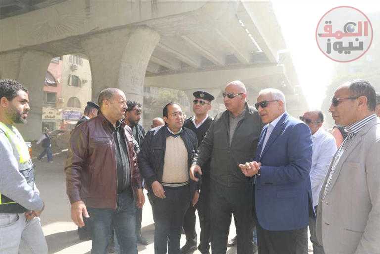 يخفّف الضغط عن «الهرم وفيصل».. محافظ الجيزة يتفقد محور عمرو بن العاص