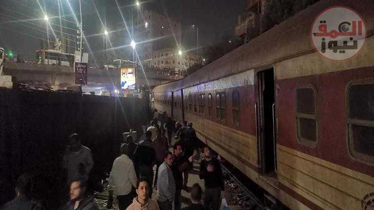 النيابة العامة تأمر بحبس سائق قطار قليوب وحجز موظفي المحطة