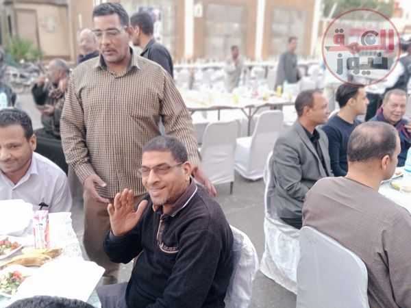افطار العاملين بمطاحن نجع حمادي شمال قنا