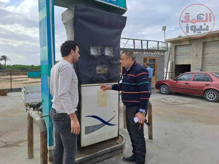 ضد مافيا الإستيلاء على الدعم ضبط ١٤٩ ألف لتر سولار قام صاحب محطة تمويل بتصرف بهم