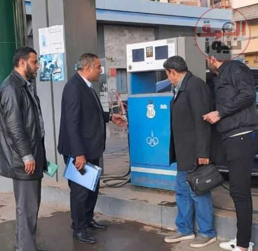 ضبط محطة تموين سيارات قامت بالتصرف في ٢٠ ألف لتر سولار بكفر الدوار
