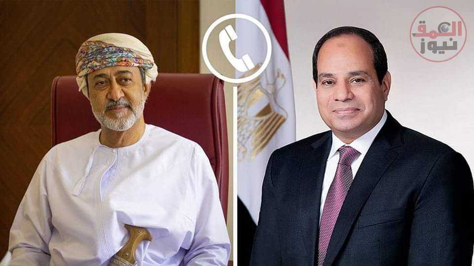 السيد الرئيس يتلقى التهاني بعيد الفطر المبارك من سلطان عمان
