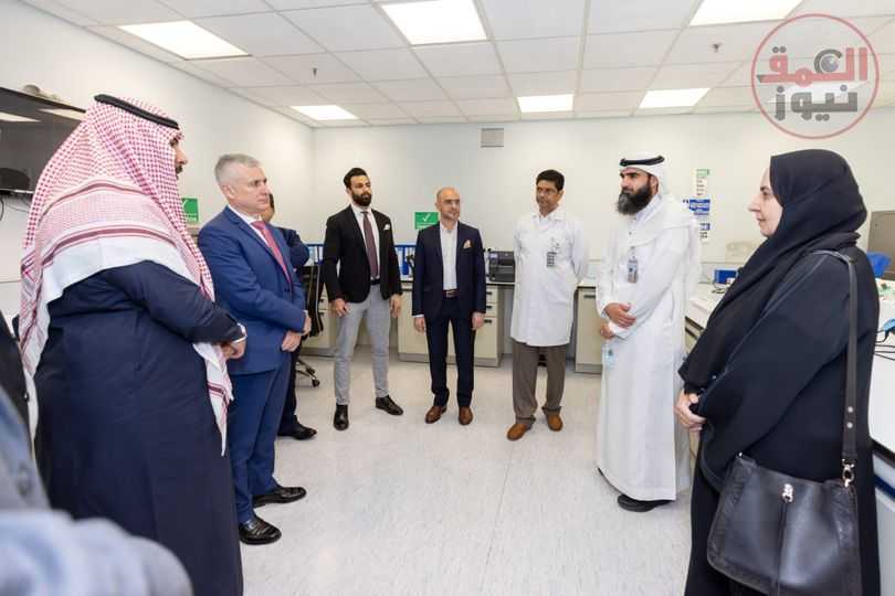 وزارة الصحة السعودية و"بريستول مايرز سكويب" تزوران المختبر الإقليمي وبنك الدم المركزي في الرياض