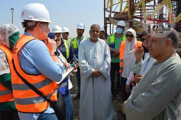 مياه الفيوم تستقبل وفد البنك الاوروبى لمتابعة برنامج توسعات الصرف الصحي