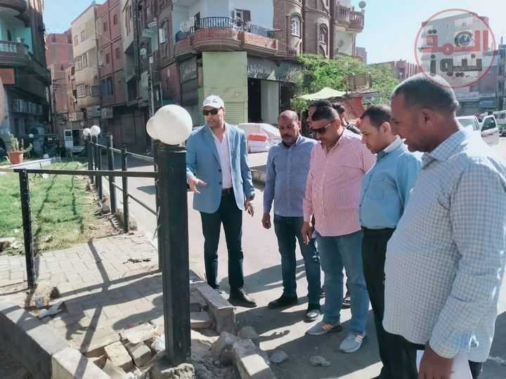 جولات ميدانية لرئيس المركز لمتابعة أعمال منظومة النظافة خلال الفترتين الصباحية والمسائية بمركز ابشواي