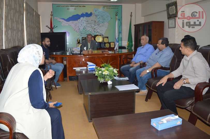 رئيس مياه الفيوم يتابع مشروعات " مبادرة حياة كريمة "