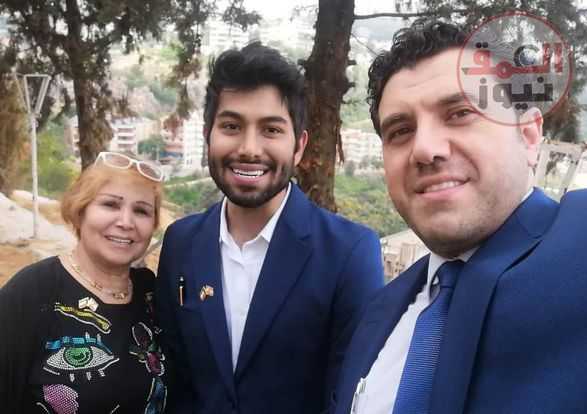 الأديبة نهيلة صعب تدمج الثقافات مع حسين الفيلكاوي والأميرة حياة ارسلان