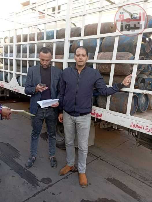 ضبط مواطن قام بتجميع أسطوانات الغاز للتصرف فيها بشكل غير قانوني