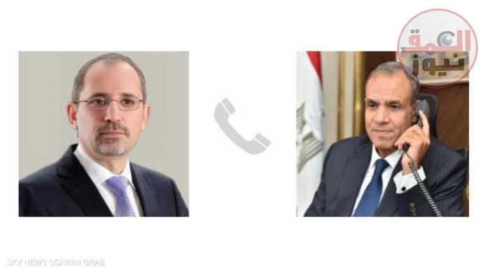 وزيرا خارجية مصر والأردن