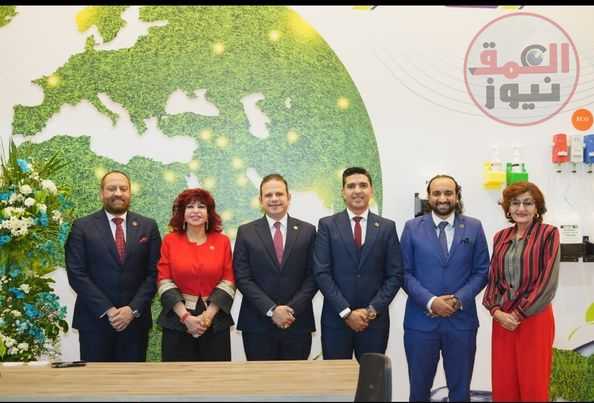 زيارة الدكتور معتز كمال جناح يسي جروب بمعرض هيس